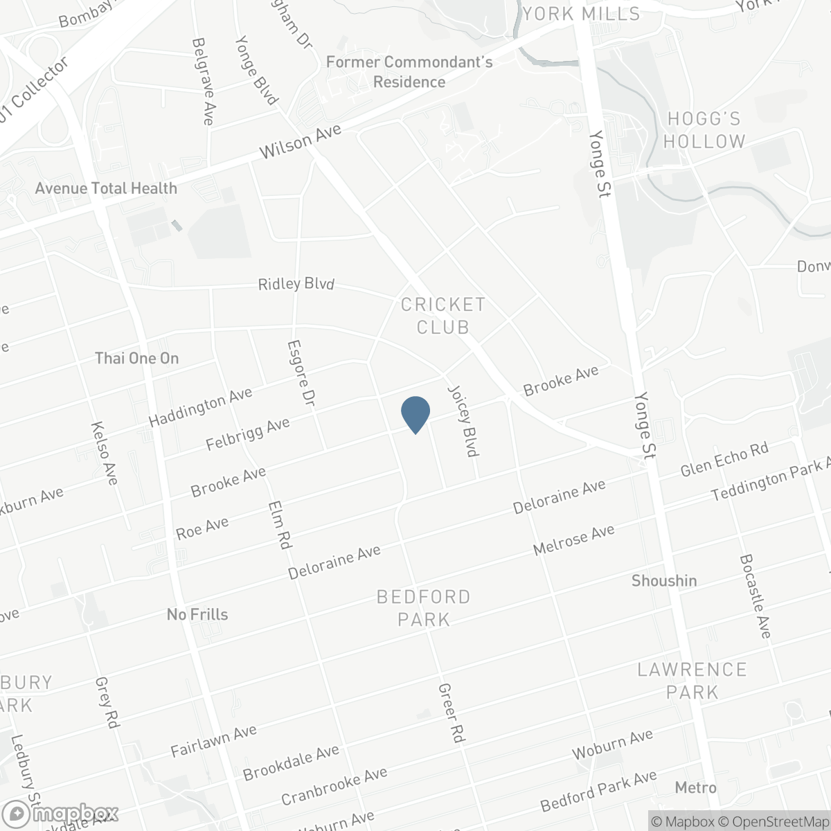 82 BROOKE AVENUE, Toronto, Ontario M5M 2J9